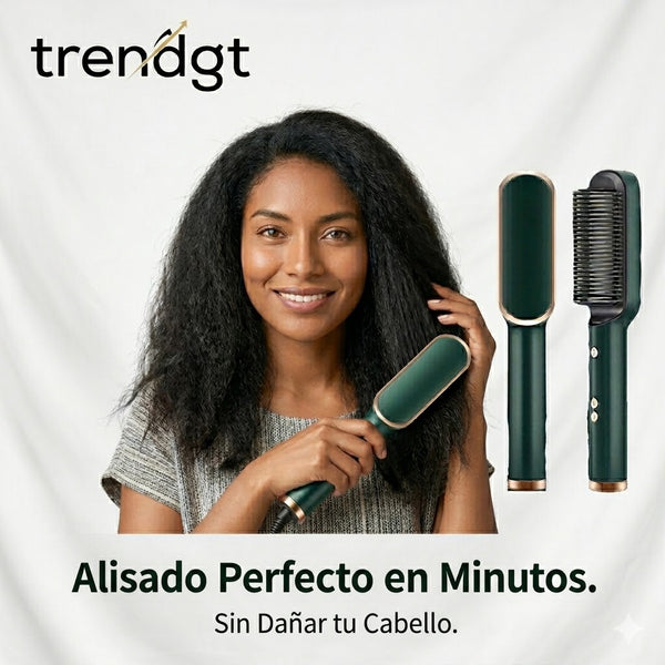 Cepillo Alisador Eléctrico Portátil G